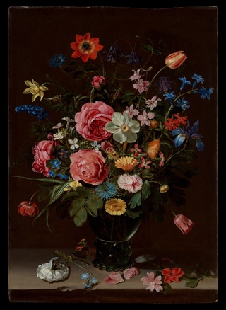 A Bouquet of Flowers, ca. 1612, Clara Peeters, Flemish