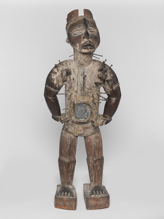 Power Figure (Nkisi Nkondi), 19th century, with 20th century restoration, Kakongo