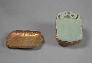 Ink palette, 19th century, China