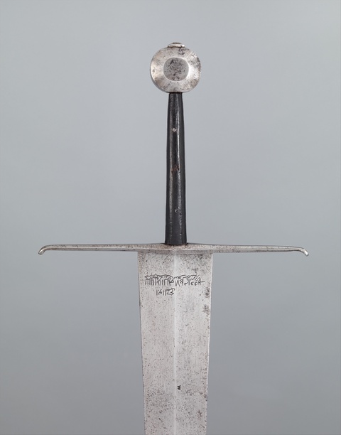 Sword from the Arsenal of Alexandria, before 1419, European