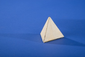 Polyhedron Model by Martin Berman, Regular Tetrahedron