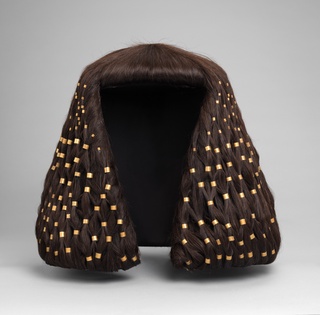 Wig rings of Sithathoryunet, on a modern wig