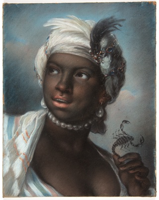 Personification of Africa, before 1720, Rosalba Carriera, Italian