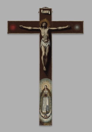 Crucifixion, 1646, María Josefa Sánchez, Spanish