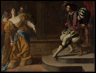Esther before Ahasuerus, 1620s, Artemisia Gentileschi, Italian