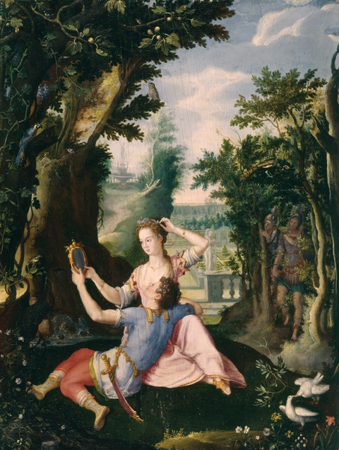 Rinaldo and Armida in the Enchanted Garden, ca. 1581-1611, Jan Soens, Flemish