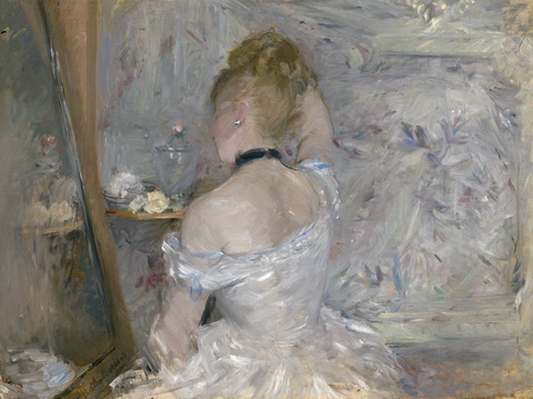 Woman at Her Toilette, 1875-80, Berthe Morisot, French