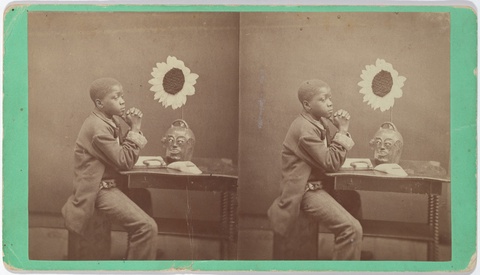 "An Aesthetic Darkey" from the "Aiken and Vicinity" series