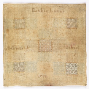 Darning sampler