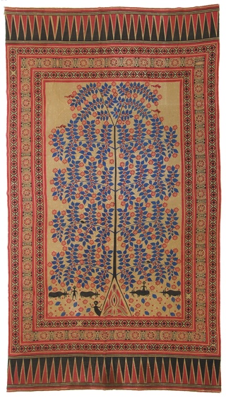 Maa cloth, late 19th or early 20th century, European for the Indonesian market