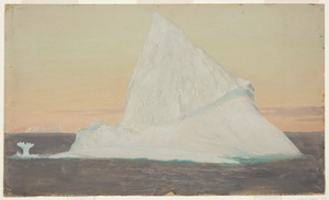 Iceberg and Ice Flower, Canada