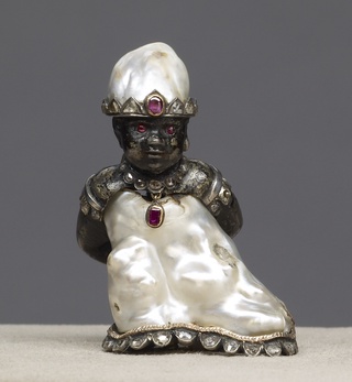 ""Pearl Figure"" of a Black African Captive