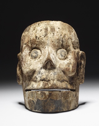 Mask of Mictlantecuhtli, Lord of the Underworld, 1450-1521, Aztec (Mexica)