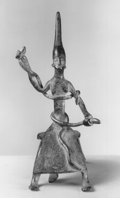 Female Figure with Snakes