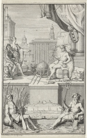 Allegorie op de V.O.C.